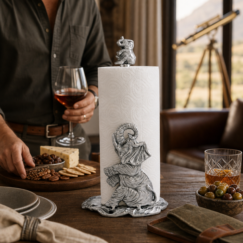Elephant Paper Towel Holder