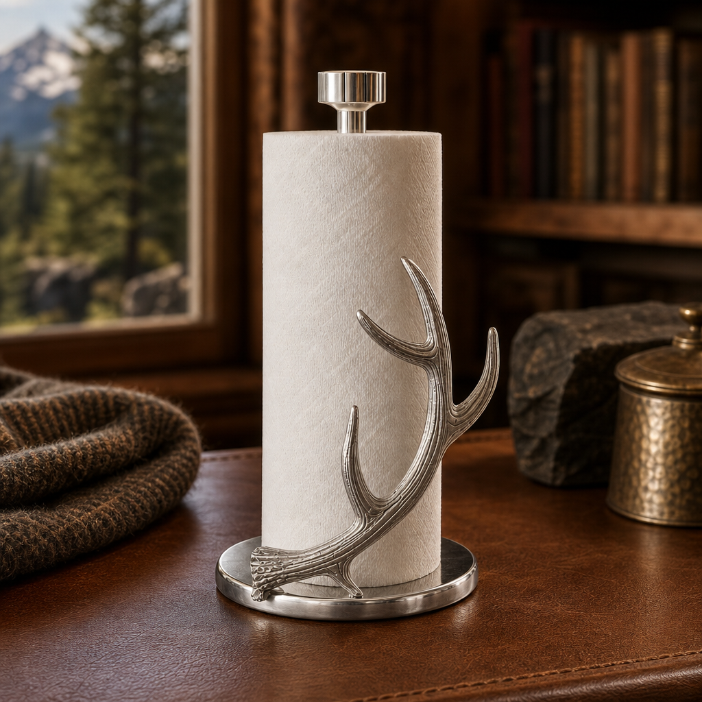 Antler Paper Towel Holder