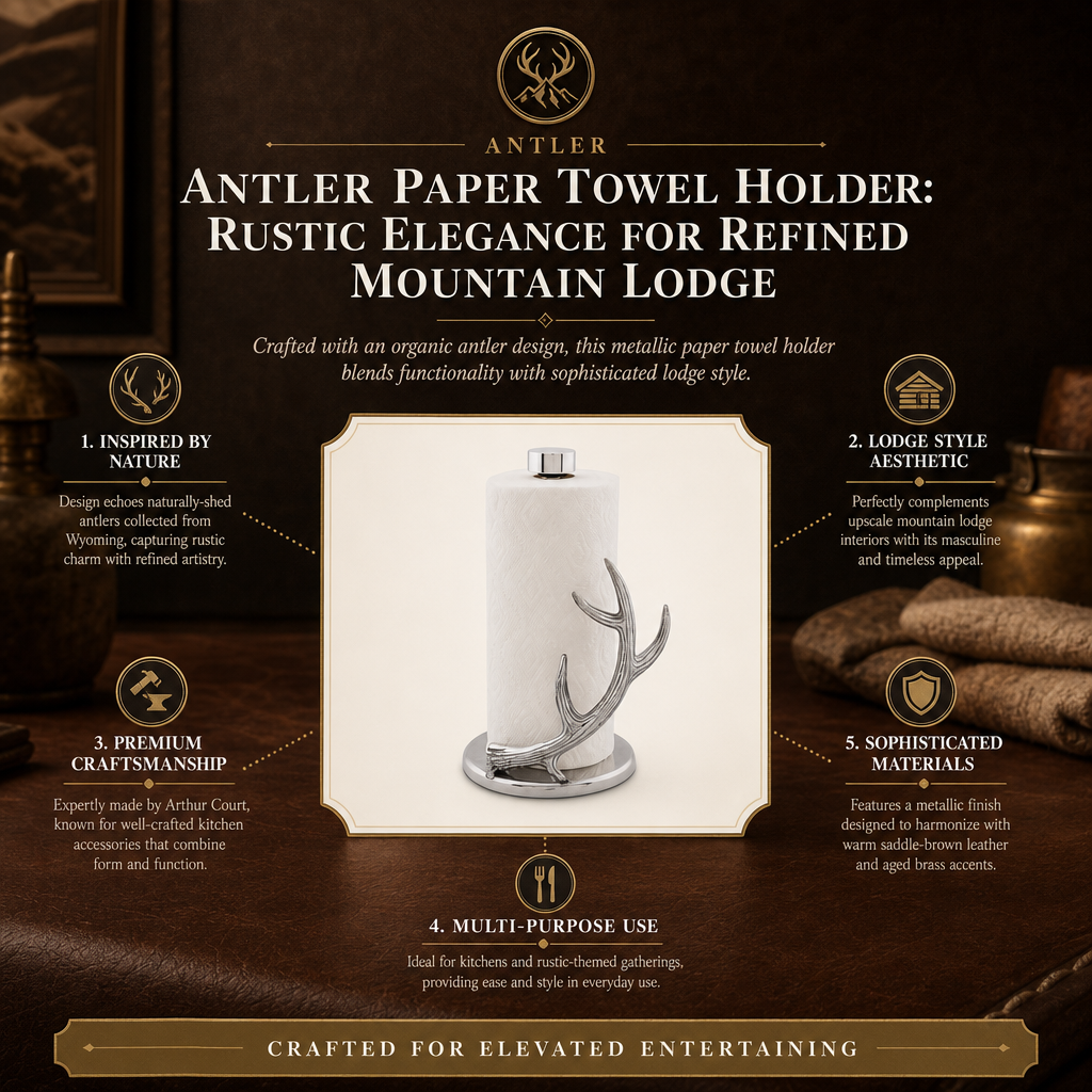 Antler Paper Towel Holder