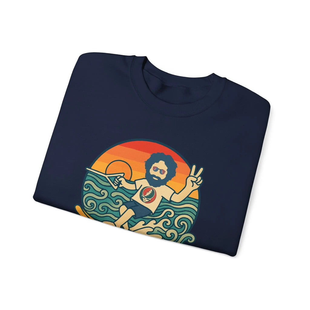 Waterskiin' Jerry Life is dead.® Crewneck