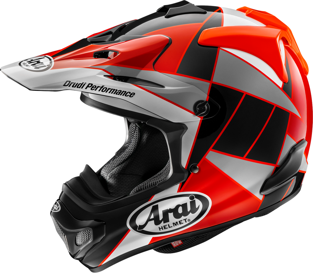 ARAI HELMETS, Arai Helmets VX-Pro4 Fragment Red Helmet - XS by Arai Helmets Part 0110-9521