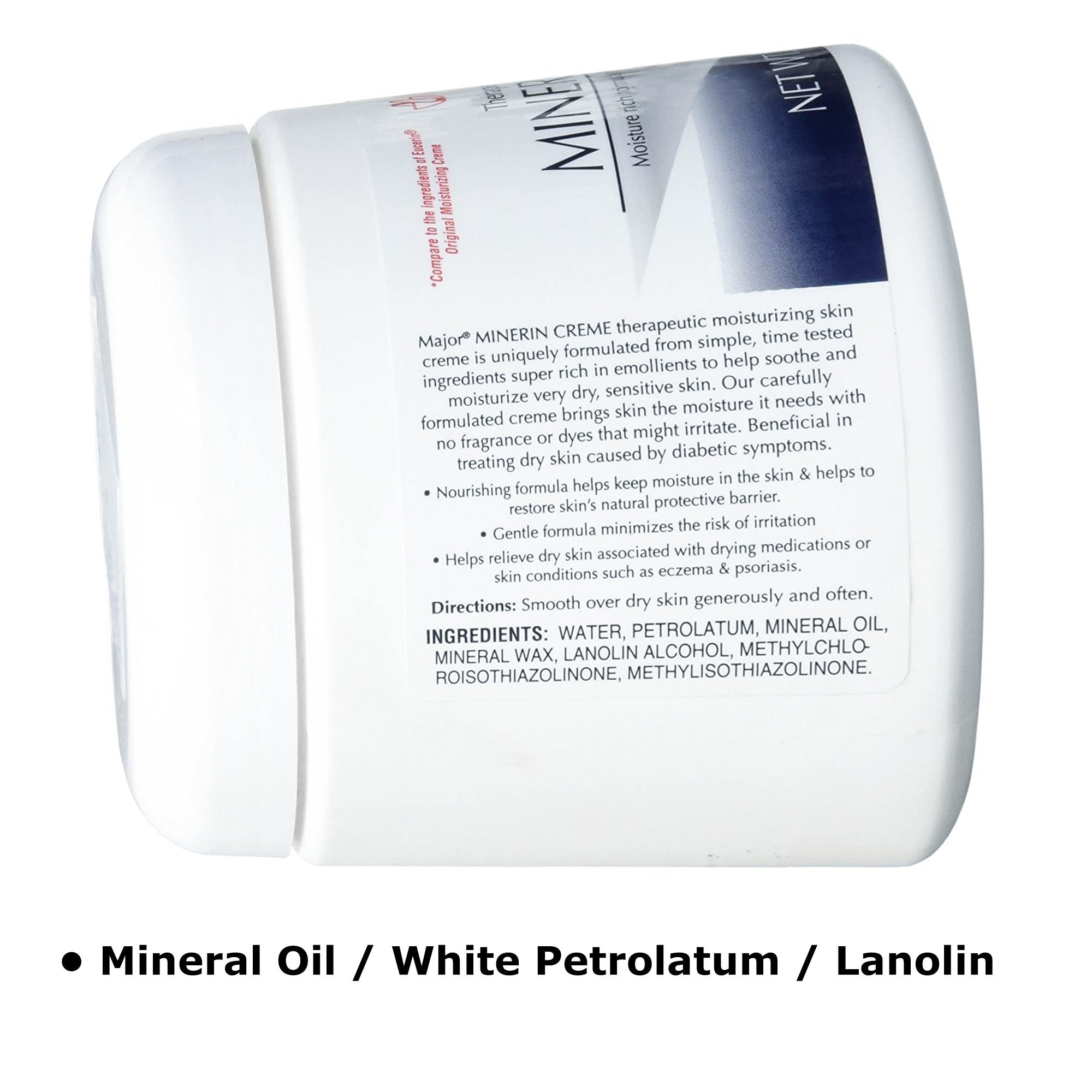 Minerin Creme™ Therapeutic Moisturizer, 16-ounce jar 00904775127