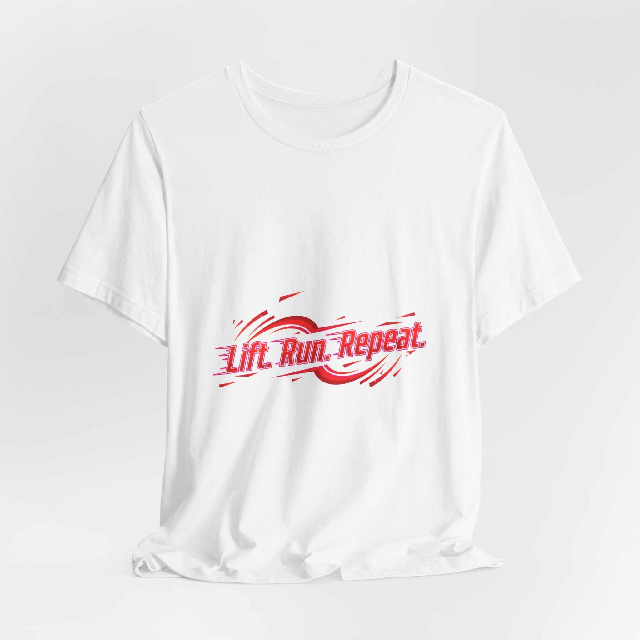Lift Run Repeat Tee | fitness shirt, gym motivation