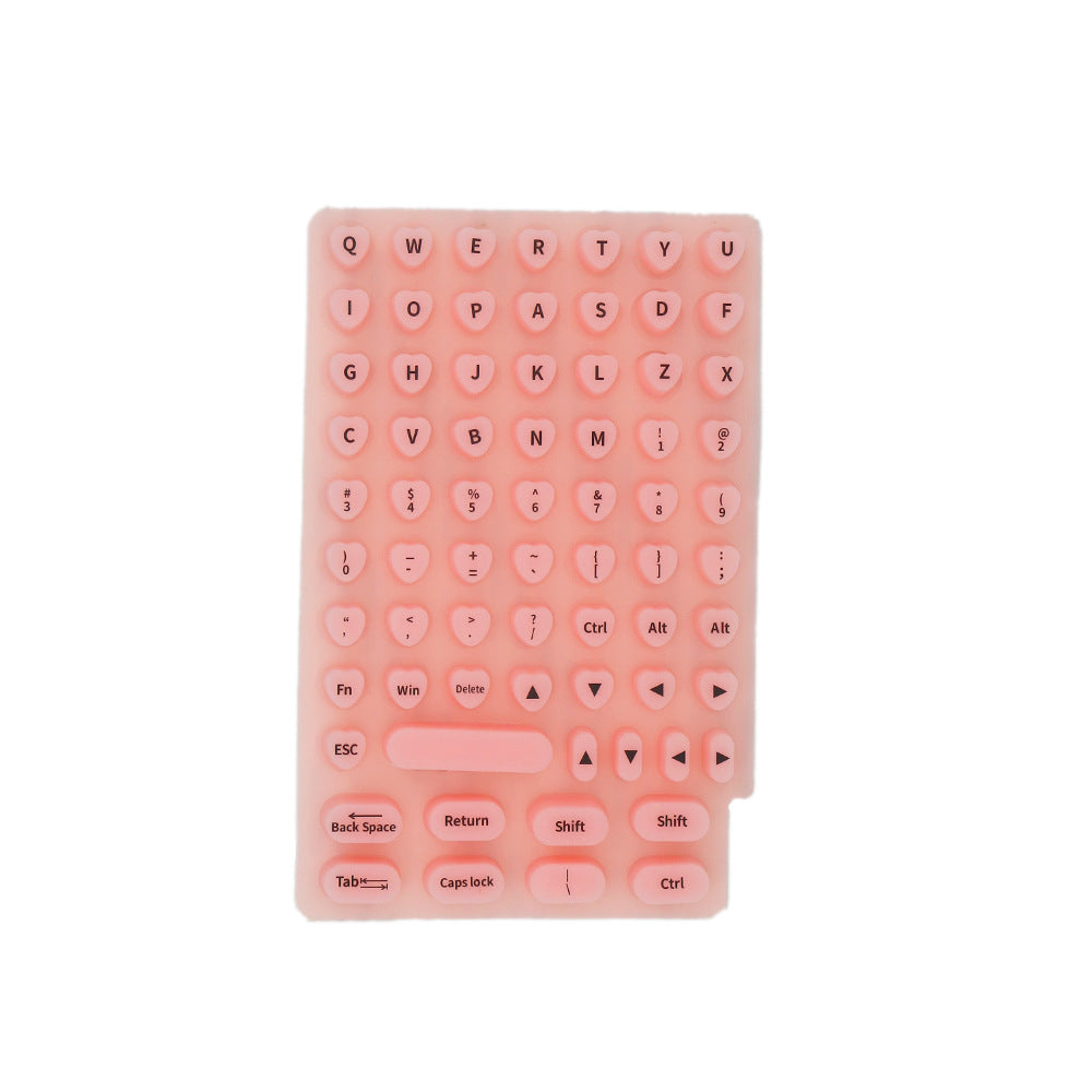 91 Button For Desktop And Notebook Computer Silicone Keyboard Stickers