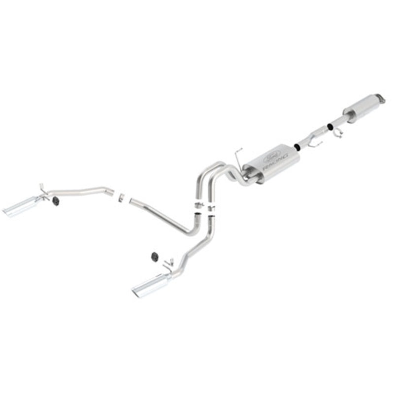 Ford Racing Ford F-150 5.0L TI-VCT Cat-Back Touring Exhaust System 145inch WB M-5200-F1550145C