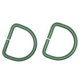 Scuba Choice Aluminum D-Ring Attachment for BCD, Pair