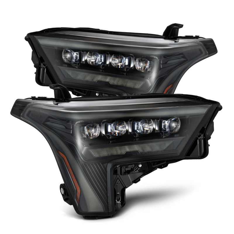 AlphaRex 22-23 Toyota Tundra NOVA-Series Headlights Alpha-Blk w/White DRL - Req 810029 OR 810030 880861 *Discontinued