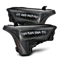 AlphaRex 22-23 Toyota Tundra NOVA-Series Headlights Alpha-Blk w/White DRL - Req 810029 OR 810030 880861 *Discontinued