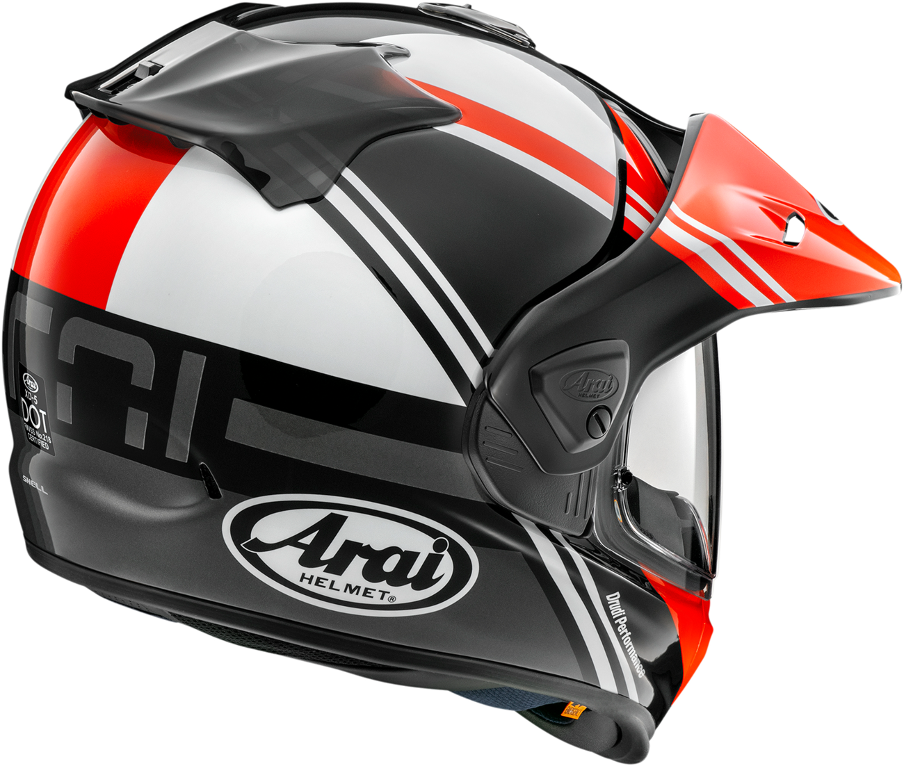 ARAI HELMETS, ARAI Helmets XD-5 Cosmic Red Helmet for XS - Enhanced Safety and Comfort