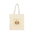 Cozy Bunny Illustration Tote | cute animal illustration, winter forest art