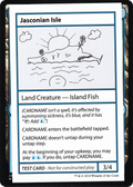 Jasconian Isle (CMB1-117) - Mystery Booster Playtest Cards 2021