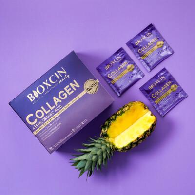 Bioxcin Beauty Collagen Supplement Powder with Hyaluronic Acid - Anti-Aging Dietary Support for Skin Health & Hydration