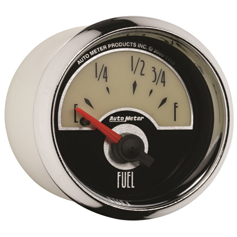 AutoMeter Gauge Fuel Level 2-1/16in. 73 Ohm(e) to 10 Ohm(f) Elec Cruiser 1115