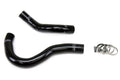 HPS Performance HPS Black Reinforced Silicone Radiator Hose Kit Coolant Acura 02-06 RSX