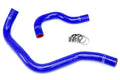 HPS Performance HPS Blue Reinforced Silicone Radiator Hose Kit Coolant Acura 90-93 Integra B18 B20