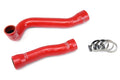 HPS Performance Products HPS Red Reinforced Silicone Radiator Hose Kit Coolant BMW 01-06 E46 M3