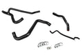 HPS Performance Products HPS Black Reinforced Silicone Radiator Hose Kit Coolant Ford 07-10 Mustang GT V8