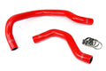 HPS Performance HPS Red Reinforced Silicone Radiator Hose Kit Coolant Honda 88-91 CRX w/ B16