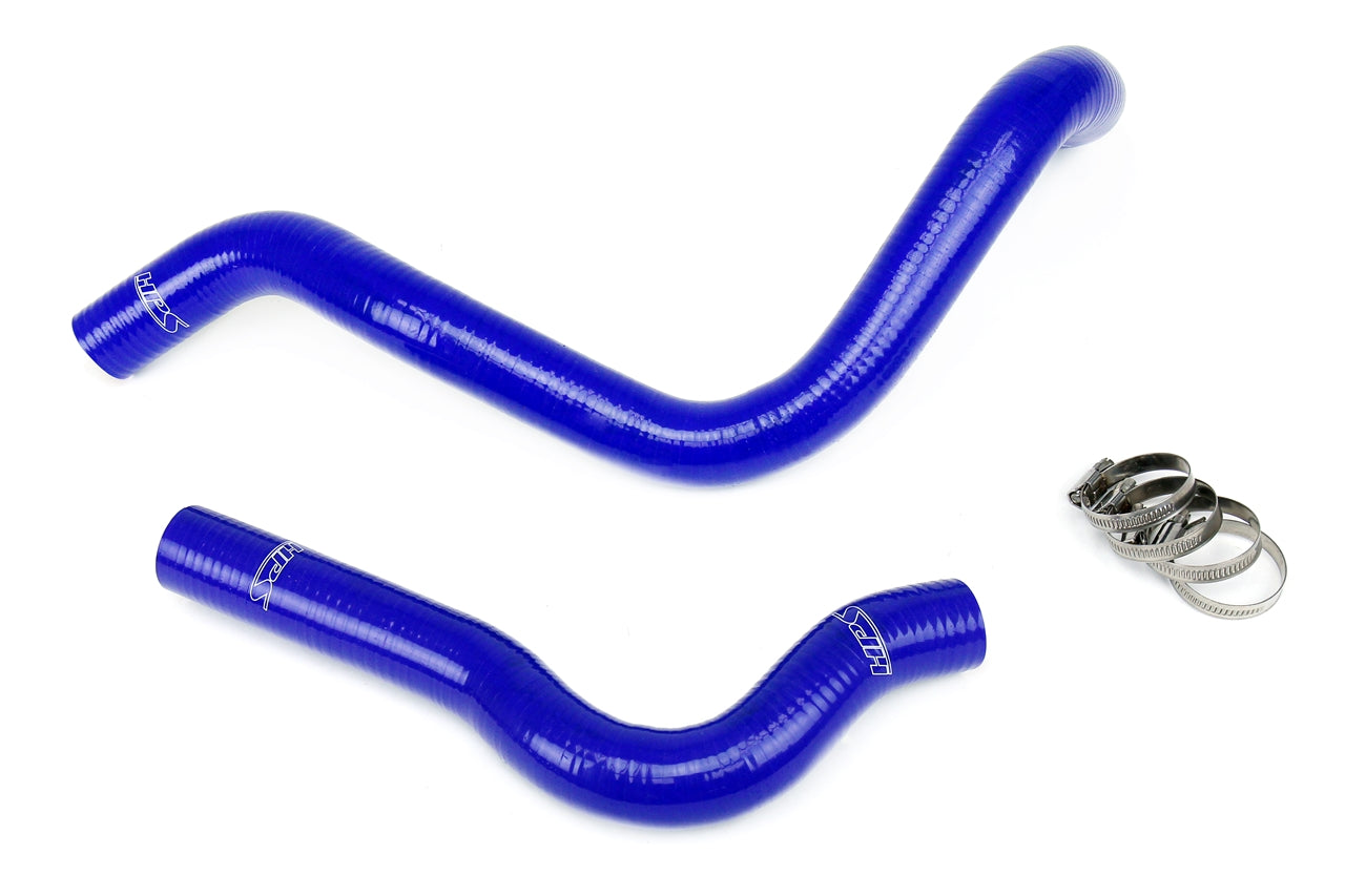 HPS Performance HPS Blue Reinforced Silicone Radiator Hose Kit Coolant Honda 93-97 Del Sol DOHC VTEC B16