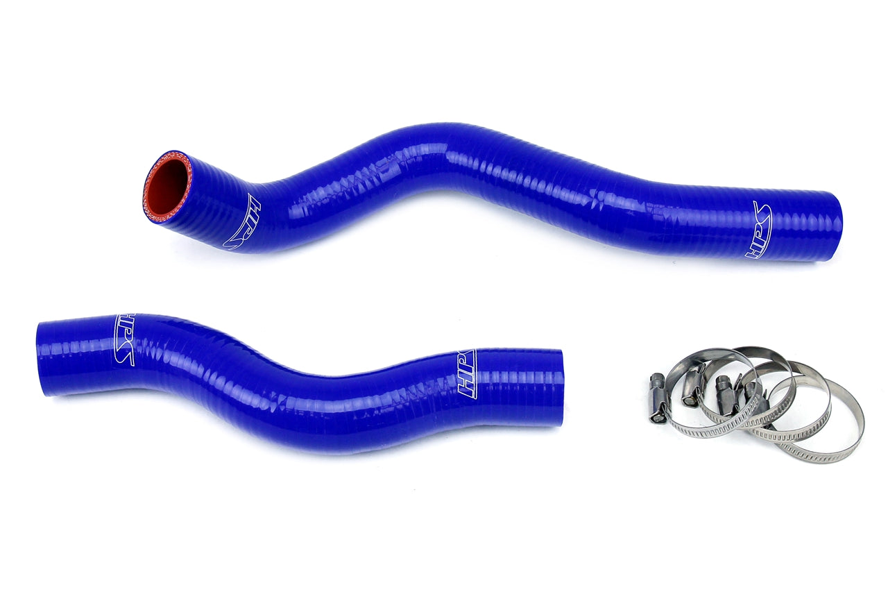 HPS Performance Products HPS Blue Reinforced Silicone Radiator Hose Kit Coolant Honda 06-11 Civic Non Si R18A1 R16