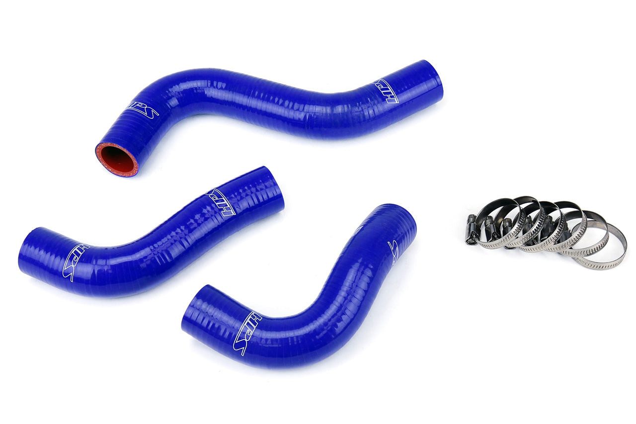 HPS Performance HPS Blue Reinforced Silicone Radiator Hose Kit Coolant Mazda 90-93 Miata