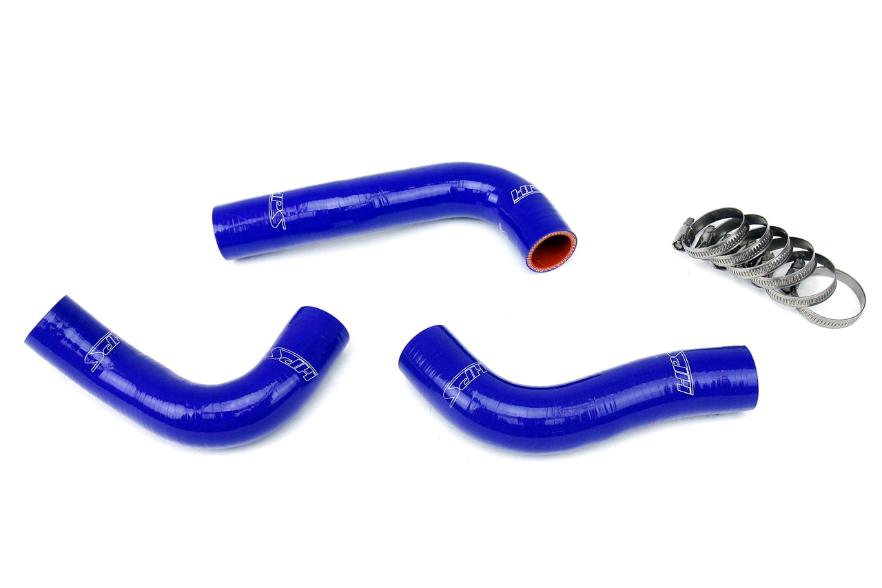 HPS Performance HPS Blue Reinforced Silicone Radiator Hose Kit Coolant Mazda 94-97 Miata