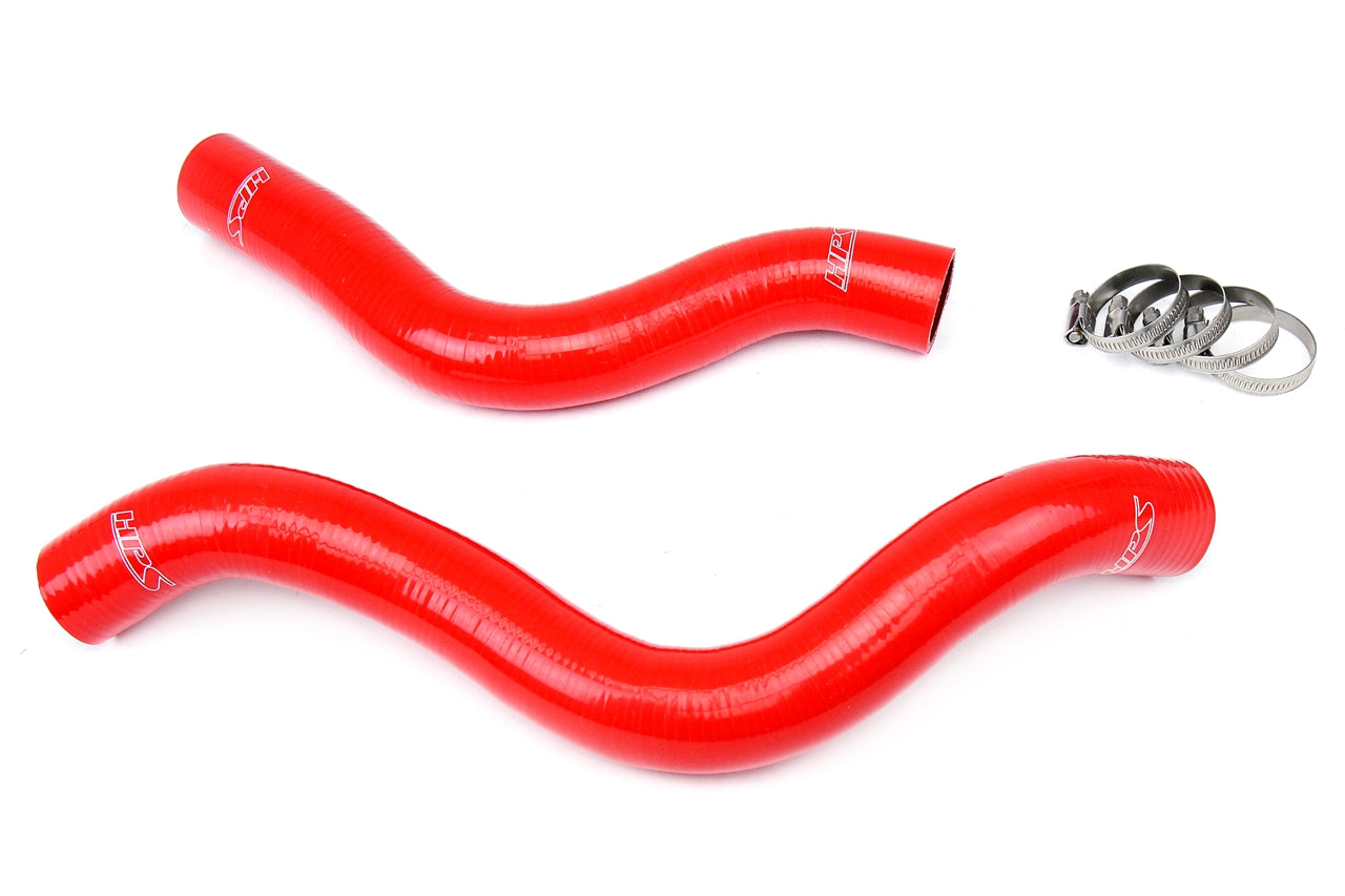 HPS Performance HPS Red Reinforced Silicone Radiator Hose Kit Coolant Mitsubishi 90-94 Eclipse 2.0L
