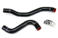 HPS Performance Products HPS Black Reinforced Silicone Radiator Hose Kit Coolant Mitsubishi 95-99 Eclipse Turbo
