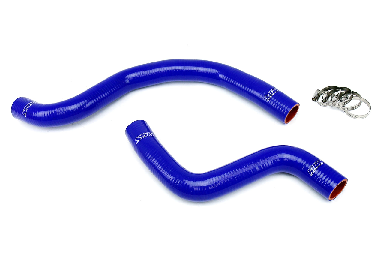 HPS Performance HPS Silicone Radiator Hose Kit Coolant Mitsubishi Lancer EVO 7 8, Blue 57-1040-BLUE