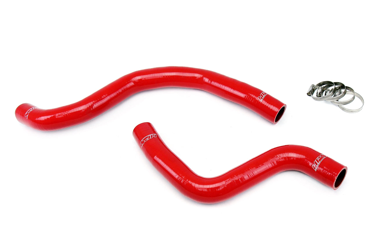 HPS Performance HPS Silicone Radiator Hose Kit Coolant Mitsubishi Lancer EVO 7 8, Red 57-1040-RED