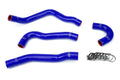 HPS Performance Products HPS Blue Reinforced Silicone Radiator Hose Kit Coolant Mitsubishi Lancer EVO 10