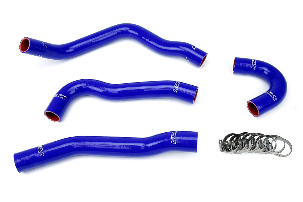 HPS Performance Products HPS Blue Reinforced Silicone Radiator Hose Kit Coolant Mitsubishi Lancer EVO 10
