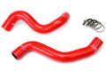 HPS Performance HPS Red Reinforced Silicone Radiator Hose Kit Coolant Scion 05-10 tC