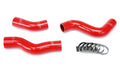 HPS Performance Products HPS Red Reinforced Silicone Radiator Hose Kit Coolant Lexus 96-97 LX450 FJ80 4.5L I6