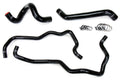 HPS Performance HPS Black Reinforced Silicone Radiator + Heater Hose Kit Jeep 07-11 Wrangler JK 3.8L V6 Left Hand Drive