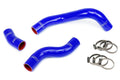 HPS Performance Products HPS Blue Reinforced Silicone Radiator Hose Kit Coolant Scion 13-16 FRS