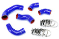 HPS Performance Products HPS Blue Reinforced Silicone Intercooler Hose Kit Mitsubishi 03-07 Lancer EVO 8 9 MR US-Spec