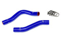 HPS Performance HPS Blue Reinforced Silicone Radiator Hose Kit Coolant Honda 11-16 CRZ