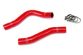 HPS Performance HPS Red Reinforced Silicone Radiator Hose Kit Coolant Honda 11-16 CRZ