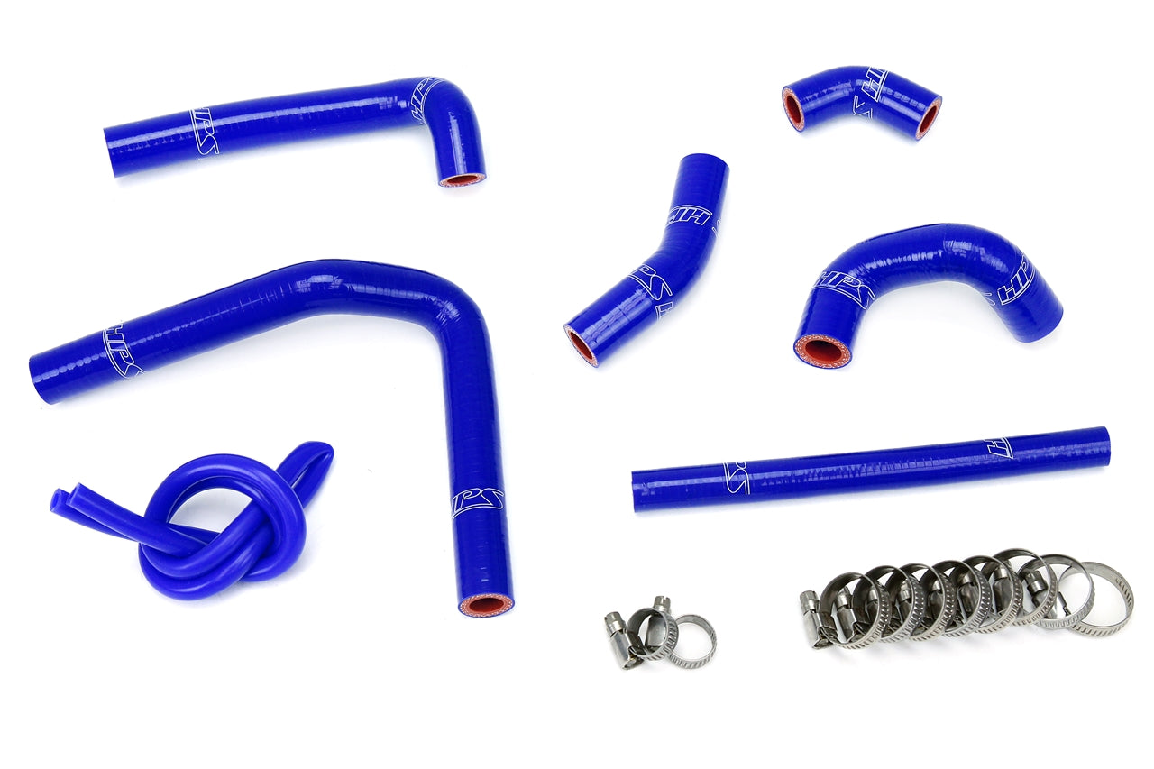 HPS Performance Products HPS Blue Reinforced Silicone Radiator Hose Kit Coolant Honda 02-07 CR250R 2 Stroke