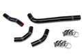 HPS Performance HPS Black Reinforced Silicone Radiator Hose Kit Coolant Honda 10-13 CRF250R