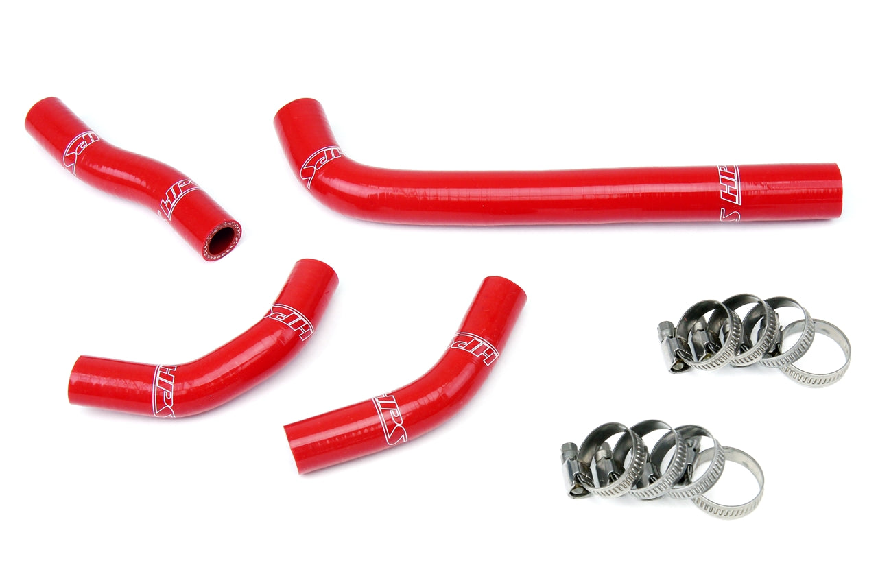 HPS Performance HPS Red Reinforced Silicone Radiator Hose Kit Coolant Honda 10-13 CRF250R