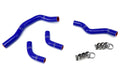 HPS Performance HPS Blue Reinforced Silicone Radiator Hose Kit Coolant Honda 05-09 CRF450X