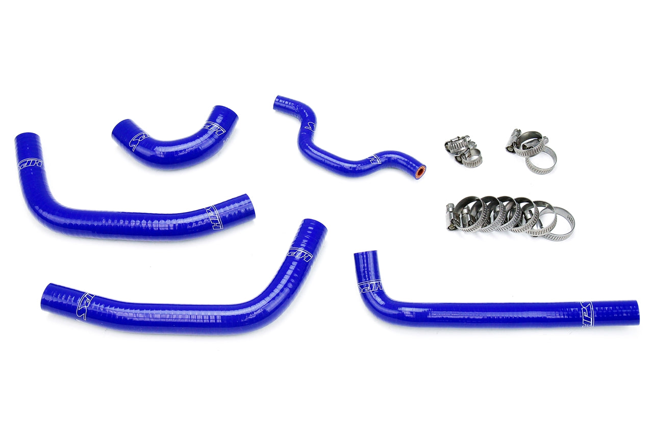 HPS Performance HPS Blue Reinforced Silicone Radiator Hose Kit Coolant Kawasaki 09-10 KX250F