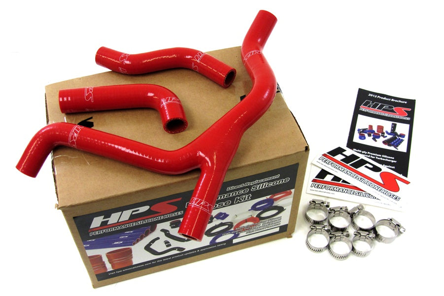 HPS Performance HPS Red Reinforced Silicone Radiator Hose Kit Coolant Suzuki 07-09 RMZ250