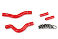 HPS Performance Products HPS Red Reinforced Silicone Radiator Hose Kit Coolant Suzuki 01-11 RM250