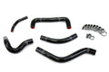HPS Performance HPS Black Reinforced Silicone Radiator Hose Kit Coolant Suzuki 04-05 RMZ450
