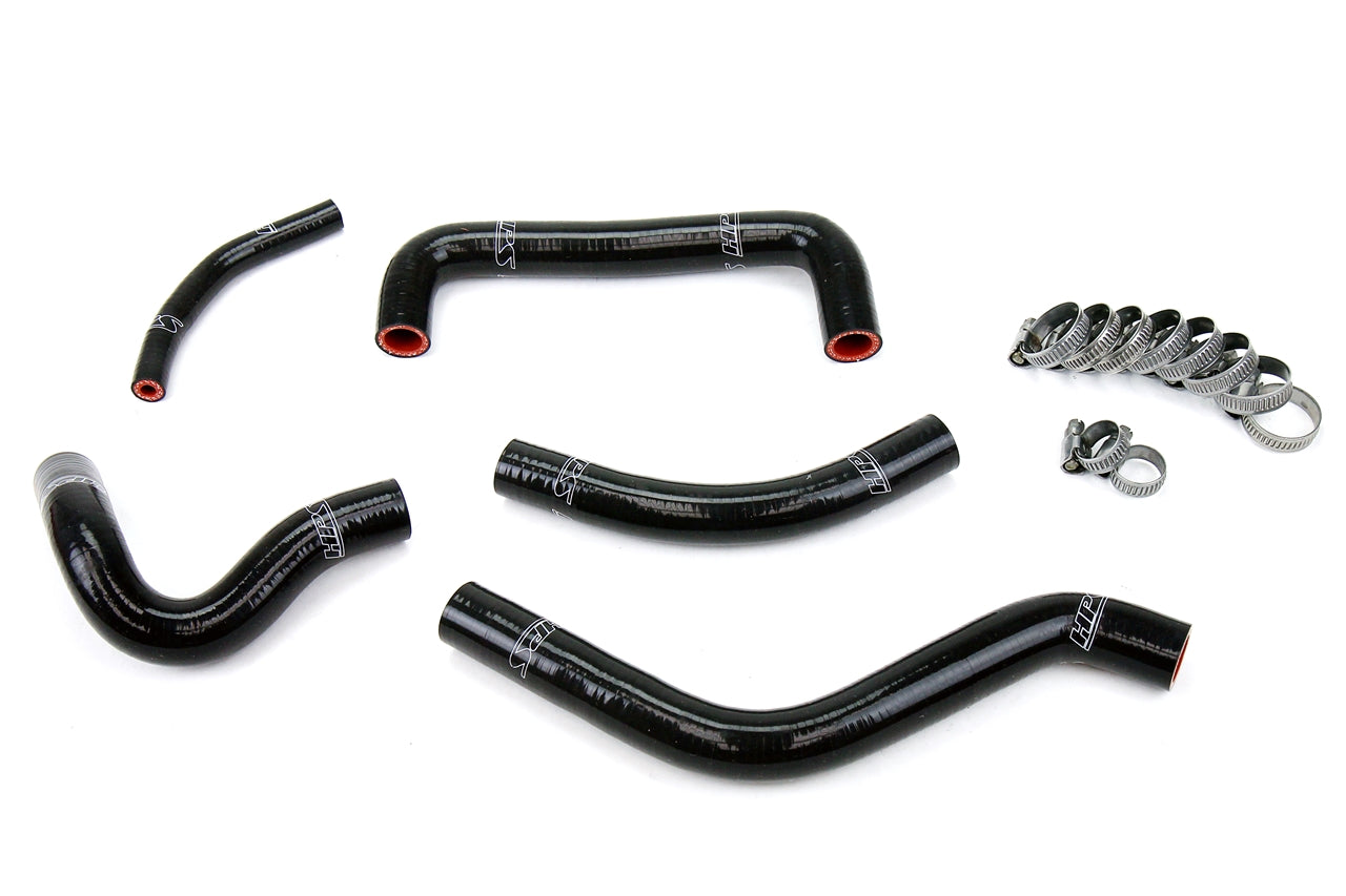 HPS Performance HPS Black Reinforced Silicone Radiator Hose Kit Coolant Suzuki 04-05 RMZ450