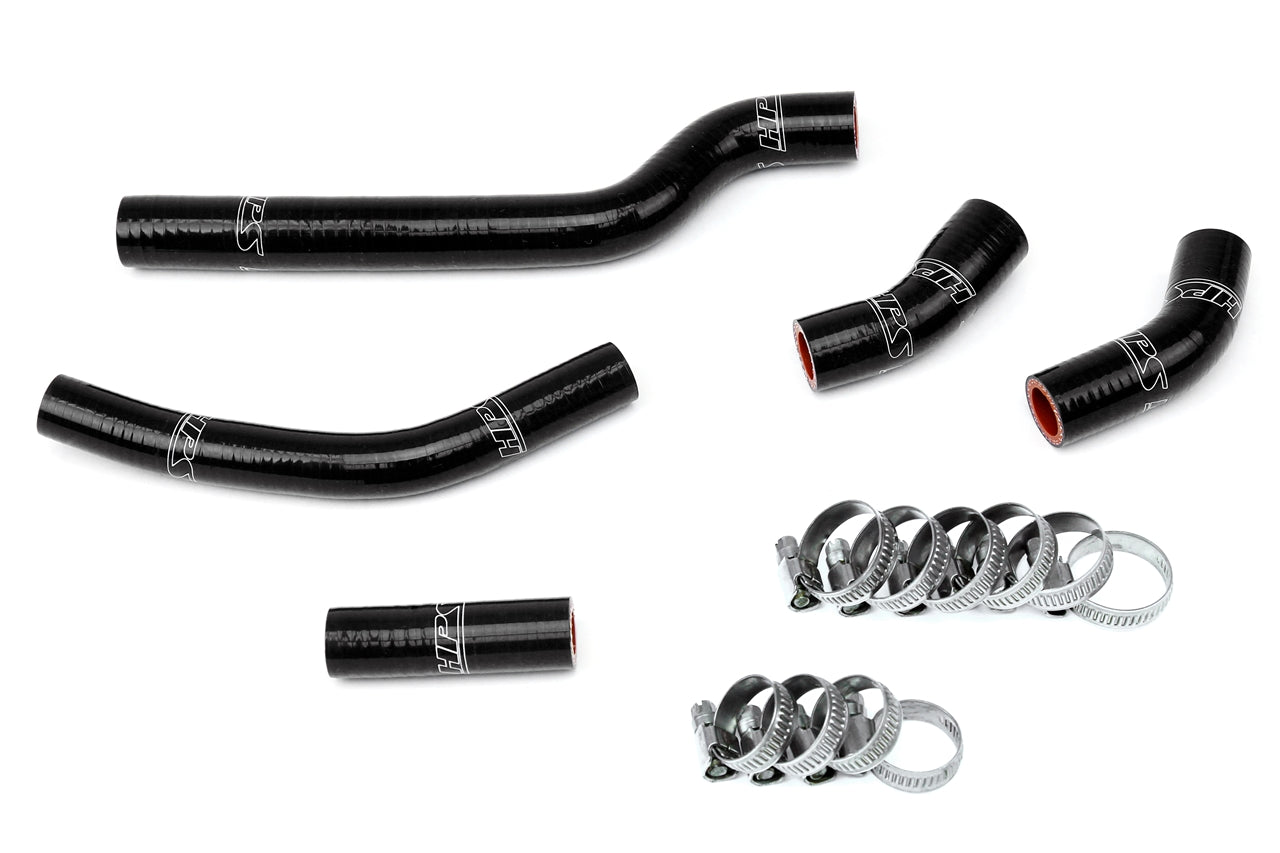 HPS Performance Products HPS Black Reinforced Silicone Radiator Hose Kit Coolant Yamaha 07-09 WR250F