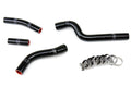 HPS Performance HPS Black Reinforced Silicone Radiator Hose Kit Coolant Yamaha 07-09 YZ250F